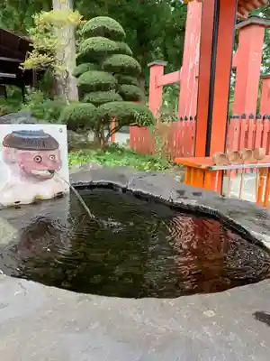 遠野郷八幡宮の手水舎