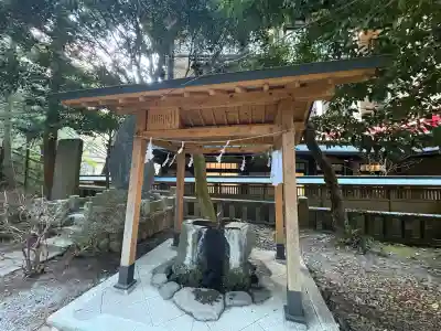 熊野神社の手水舎
