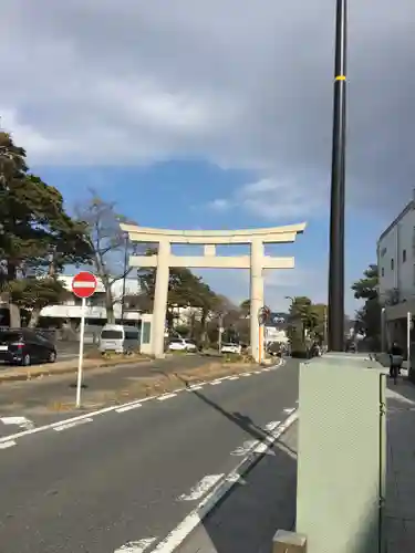 鶴岡八幡宮の鳥居