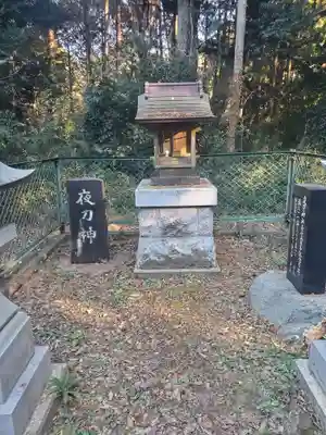 夜刀神社(愛宕神社境内社)の本殿・本堂