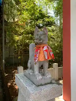 尾浜八幡神社の狛犬