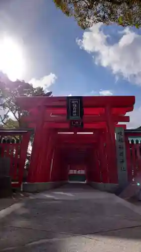 吹揚神社の鳥居