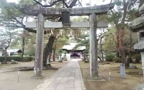 篠山神社の鳥居