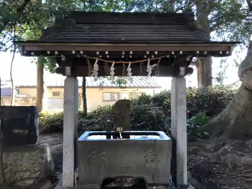 沓掛香取神社の手水舎