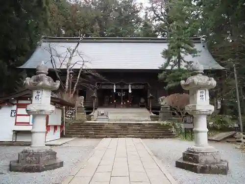 河口浅間神社の本殿・本堂