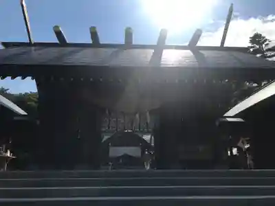 北海道神宮の山門・神門