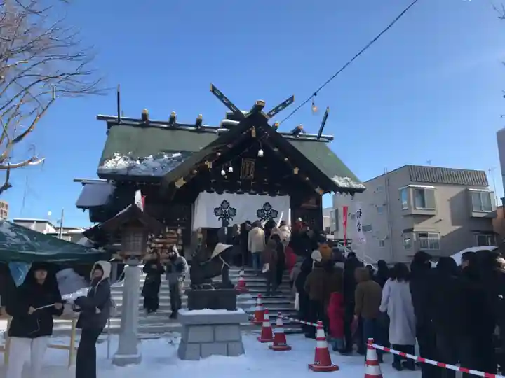 札幌諏訪神社の初詣