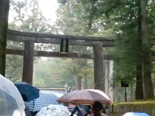 日光東照宮の鳥居