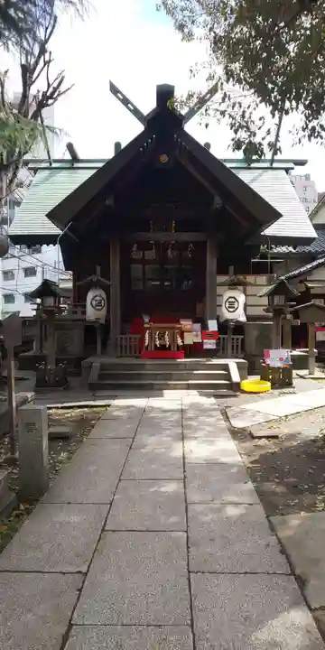 三島神社の本殿・本堂