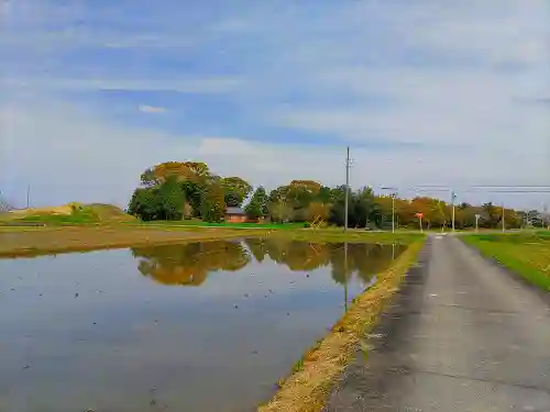 星大明神社（上東川）の自然