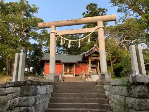 神明神社の鳥居