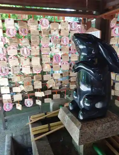 岡崎神社の手水舎