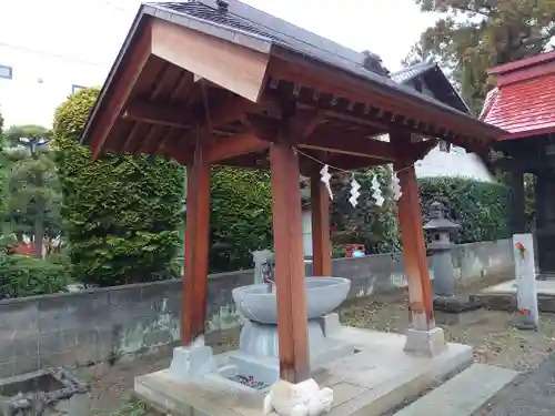 石和八幡宮(官知物部神社)の手水舎