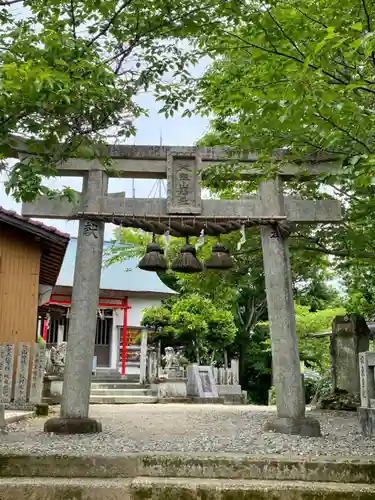 劔山神社の鳥居