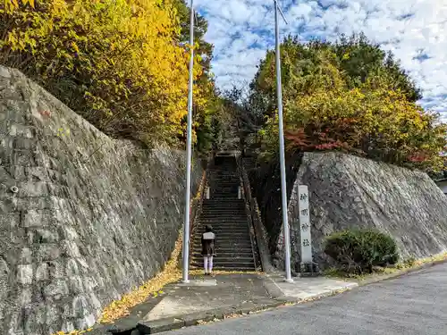 神明神社 (春日井市藤山台)の山門