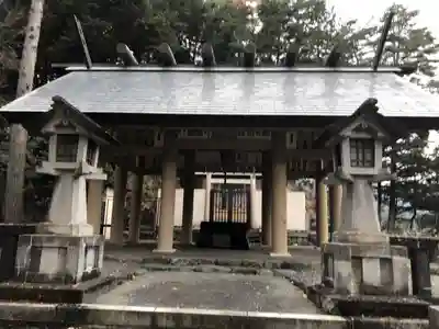 小河内神社の本殿・本堂