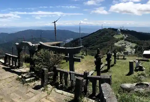 背振神社上宮の景色