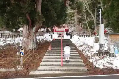 御座石神社の山門・神門