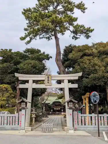 菊田神社の鳥居