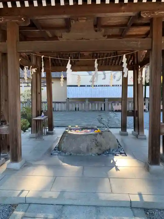 白鷺神社の手水舎