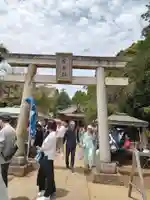 伏木香取神社の鳥居