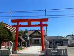 新川皇大神社の鳥居