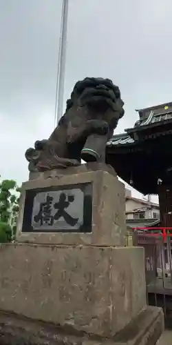 大戸神社の狛犬