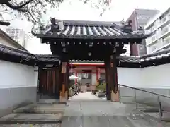 長安寺の山門