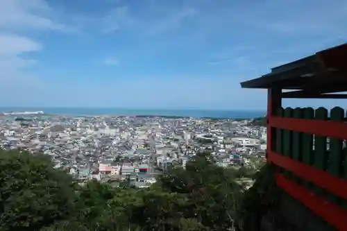 神倉神社（熊野速玉大社摂社）の景色