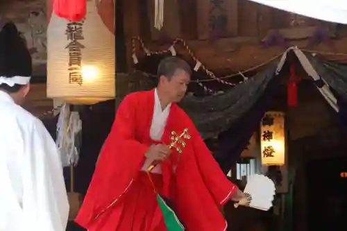 神原田神社の神楽