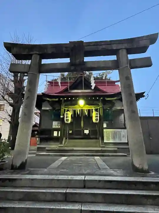 瑜伽神社 (大黒神社、蛭子神社)の鳥居