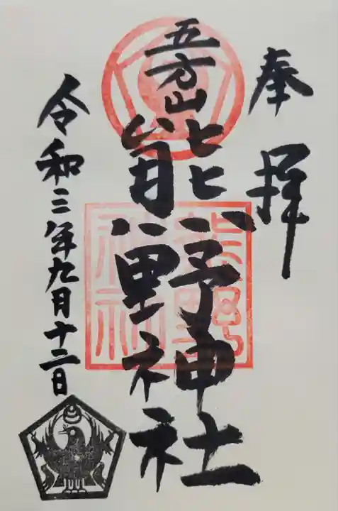 五方山熊野神社(東京都)