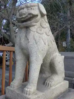 港住吉神社（住吉大社境外末社）の狛犬