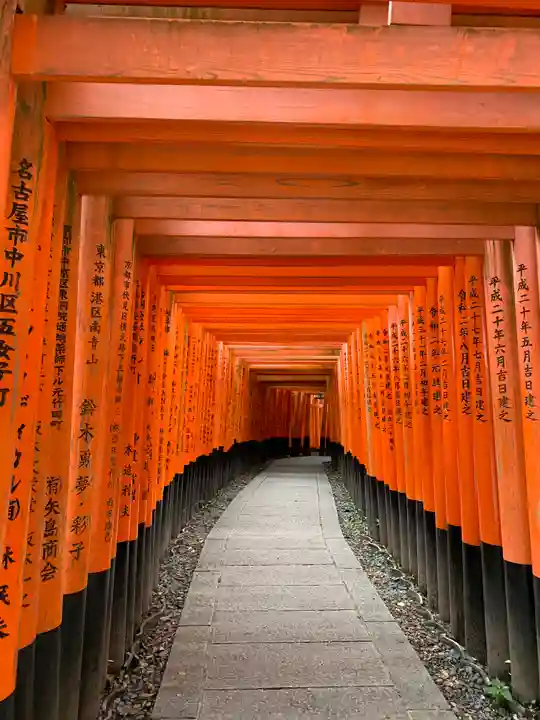 伏見稲荷大社の鳥居