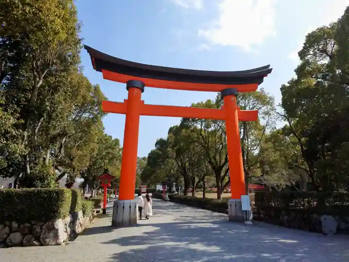 宇佐神宮の鳥居