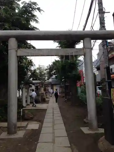 皆中稲荷神社の鳥居