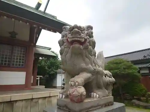奥戸天祖神社の狛犬