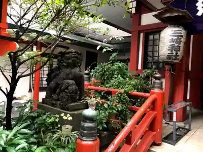 三崎稲荷神社の狛犬