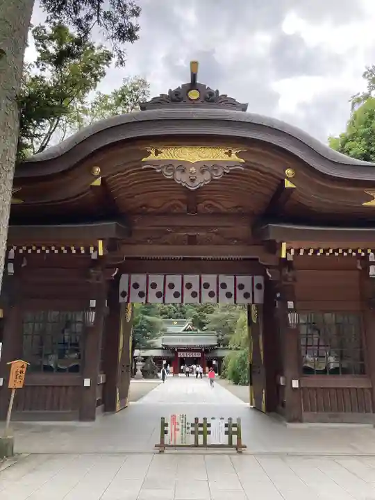 大國魂神社の山門・神門