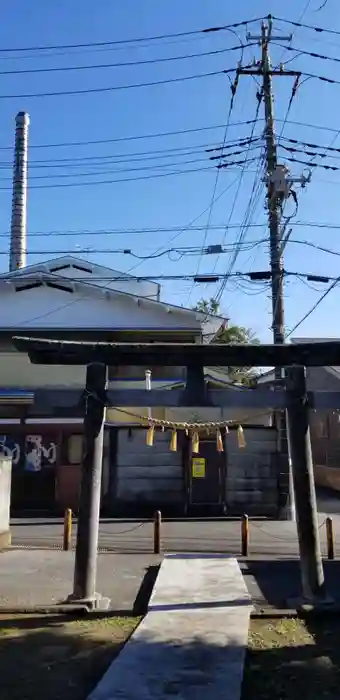 浅間神社の鳥居