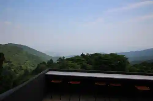 大山阿夫利神社の景色