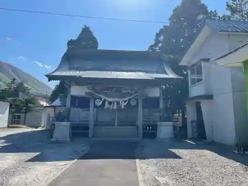 椴法華八幡神社の本殿