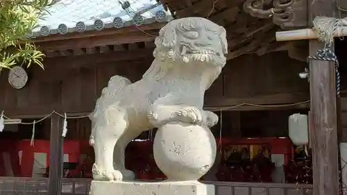 櫻岡神社の狛犬