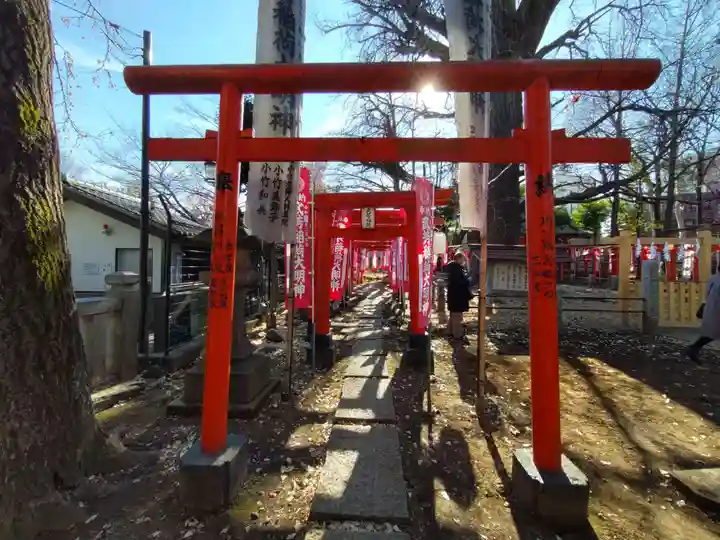 武芳稲荷神社の鳥居