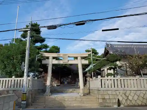 舞子六神社の鳥居