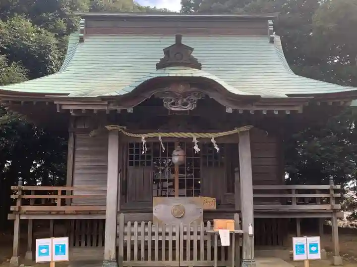 鹿島神社の本殿・本堂