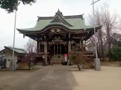 諏訪神社の本殿・本堂