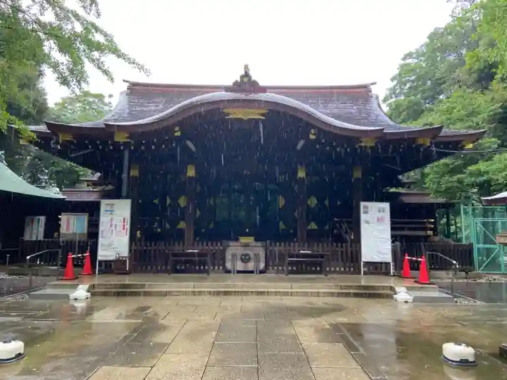 渋谷氷川神社の本殿・本堂