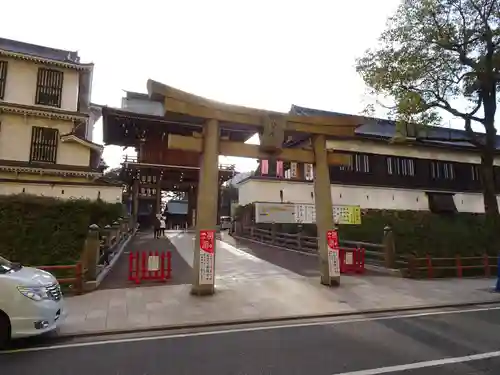 小倉祇園八坂神社の鳥居