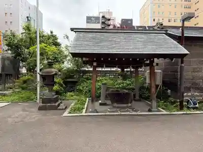 札幌祖霊神社の手水舎